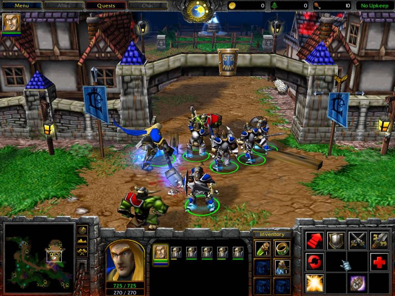 [27/04/2002] (2002) Blizzard gelang mit WarCraft 3: Reign of Chaos (PC) eine großartige Symbiose aus Echtzeit-Strategie und Rollenspiel. Statt riesiger Armeen befehligen die Hobby-Strategen nur kleinere Trupps, meist angeführt von einem oder mehreren Helden. Diese Charaktere werden mit zunehmender Erfahrung stärker, wirken nützliche Fähigkeiten und haben Zugriff auf ein Inventar. 