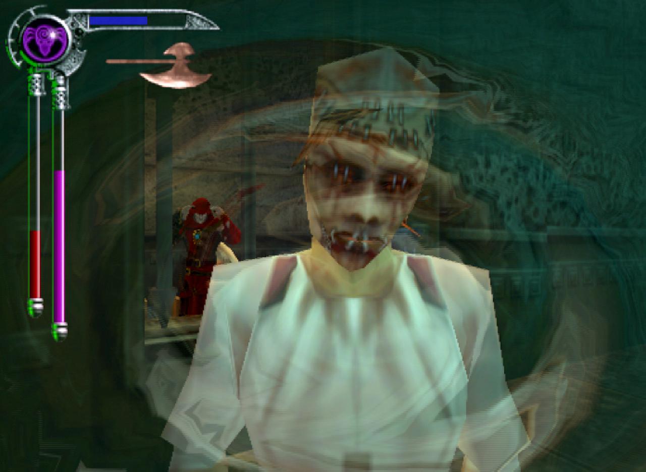 [05/04/2002] Kain (im Hintergrund) bekommt die Fähigkeit, die Gedanken anderer zu kontrollieren.