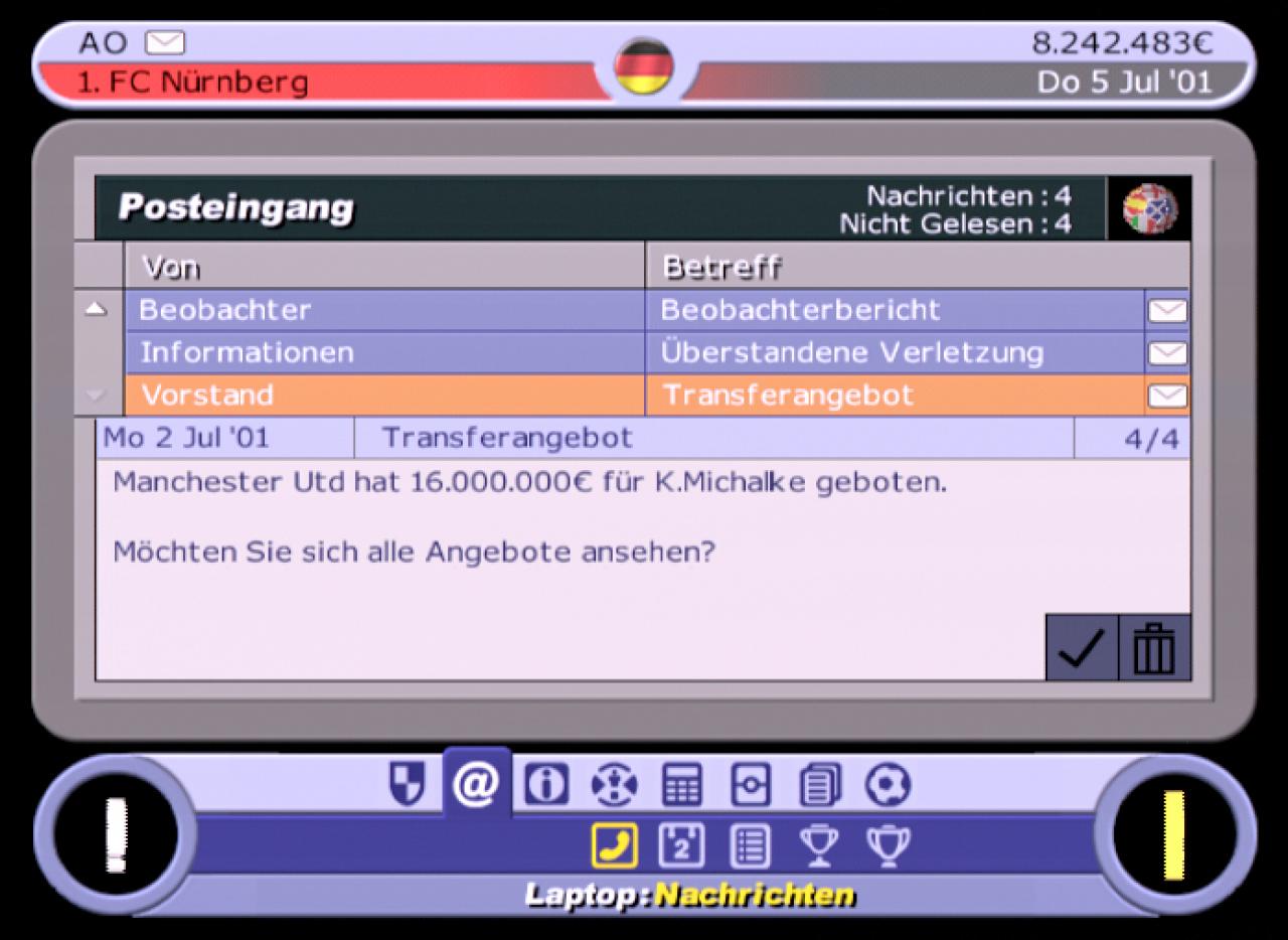 [29/05/2002] Über so ein Angebot würden sich die Nürnberger freuen.