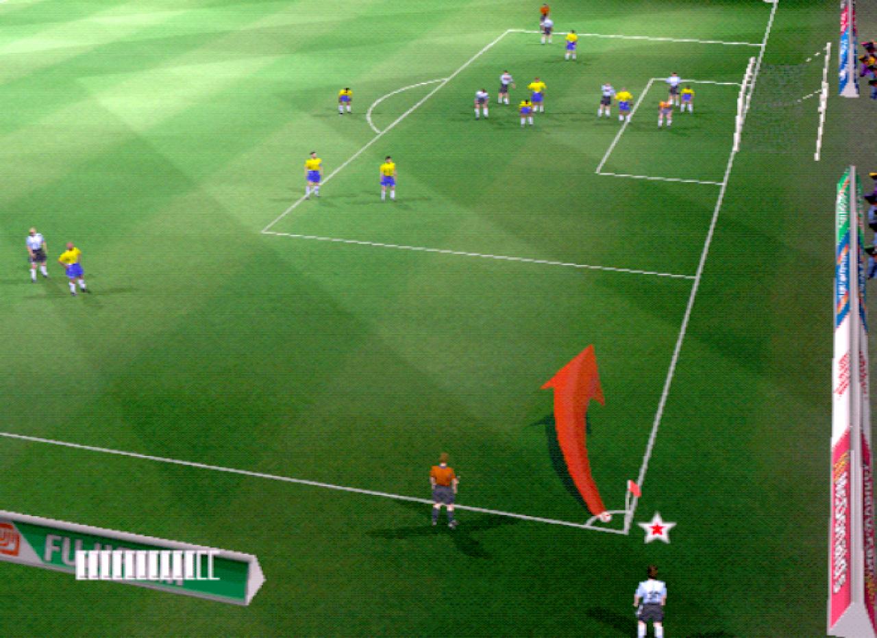 [27/05/2002] Bei Standardsituationen können Sie den Ball anschneiden.