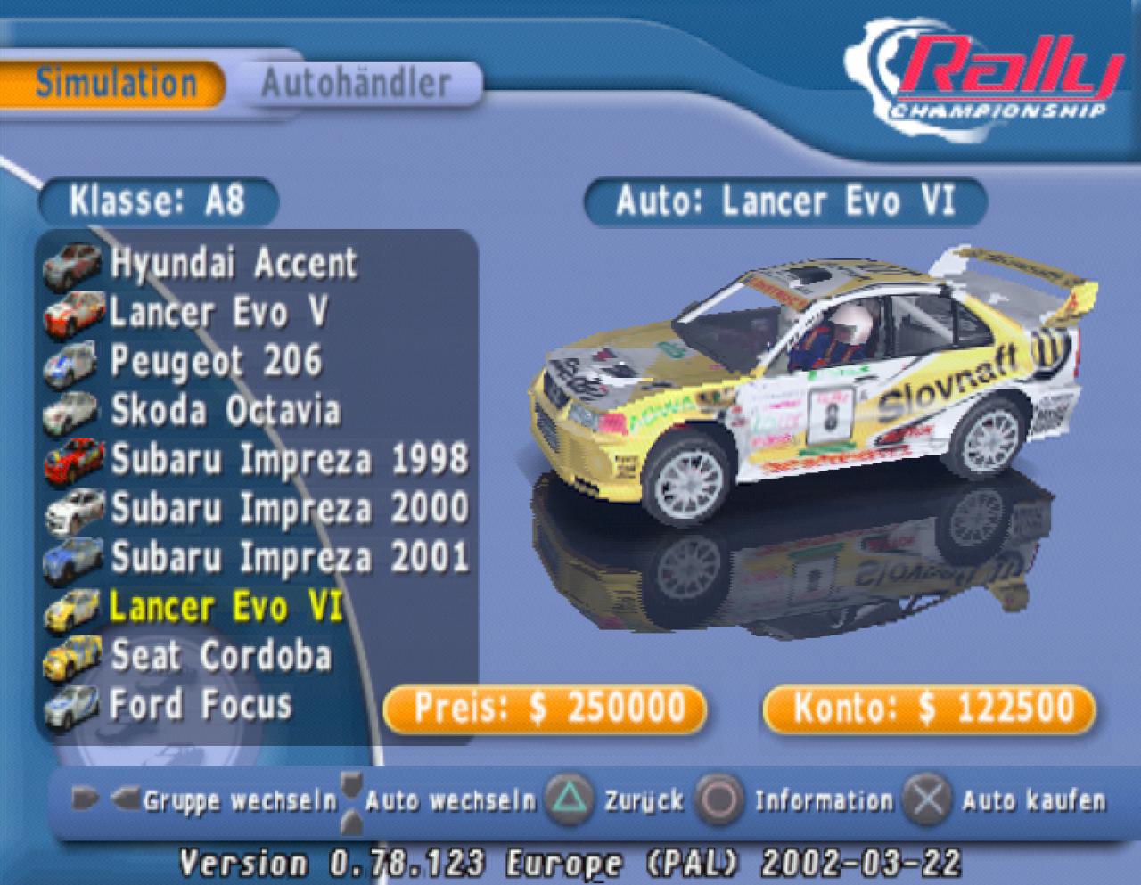 [24/05/2002] Die Autos für die A8 Serie sind spitze, die Preise ebenfalls.