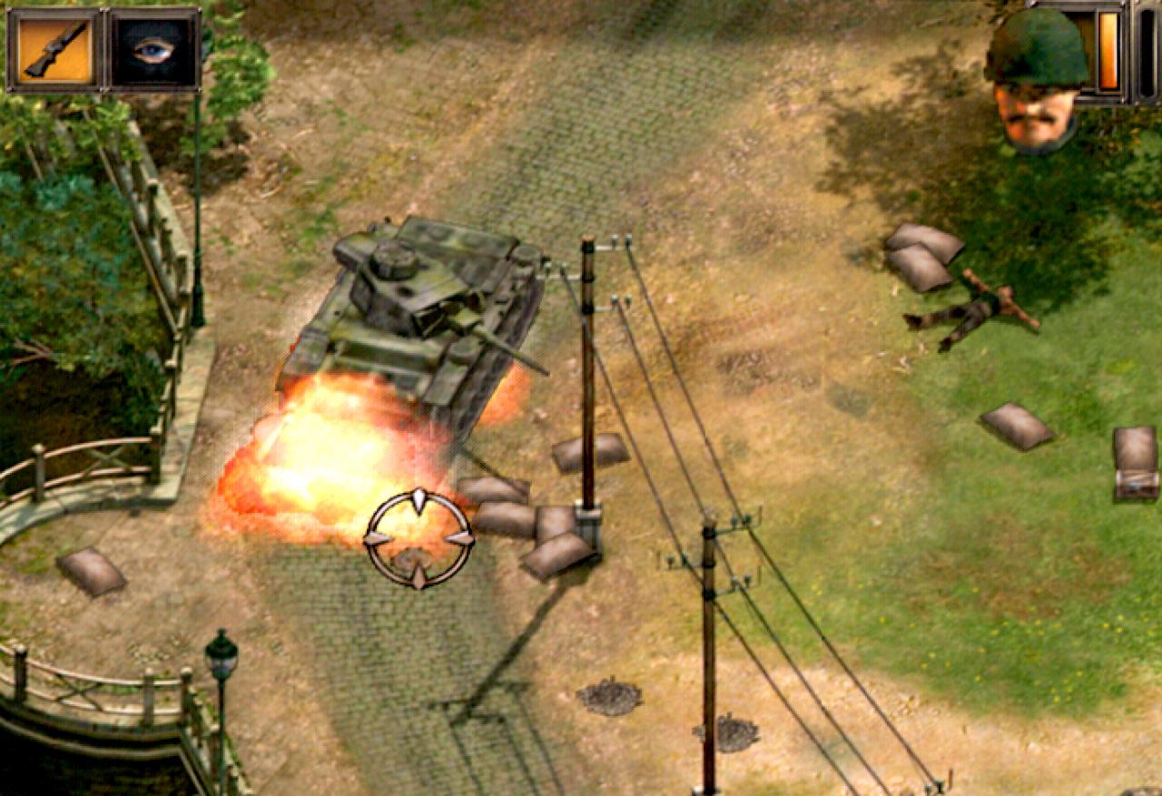 [20/09/2002] An dieser Mine kam der Panzer nicht vorbei.