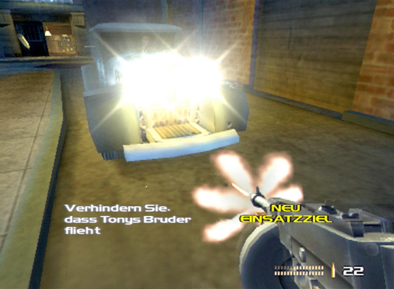 [22/10/2002] Im Verlauf der Levels kriegen Sie öfters spontan neue Aufgaben gestellt.