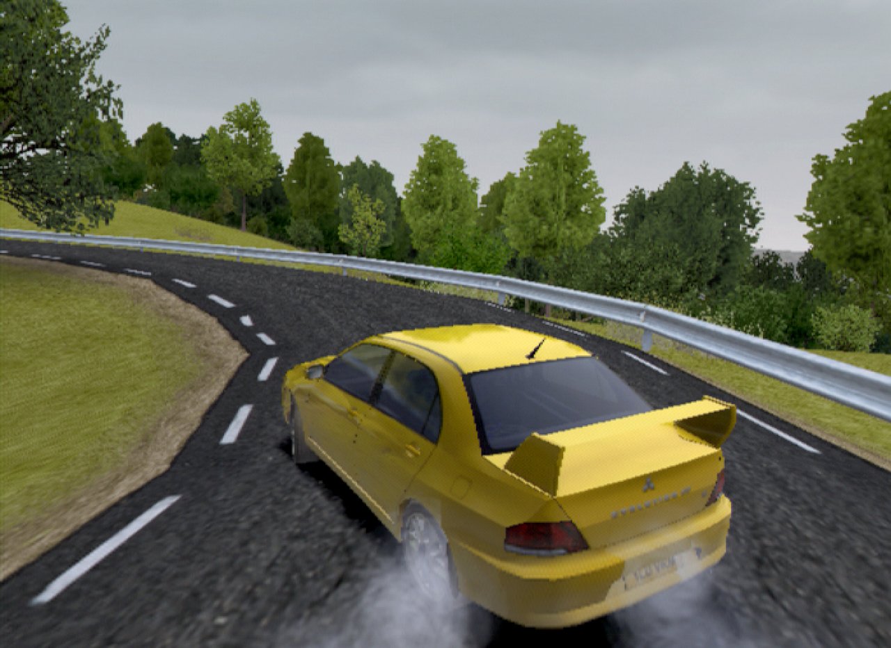 [21/11/2002] Einige Sondermodelle wie diesen Evo VII RSII erhalten Sie erst nach erfolgreichen Rallyes.