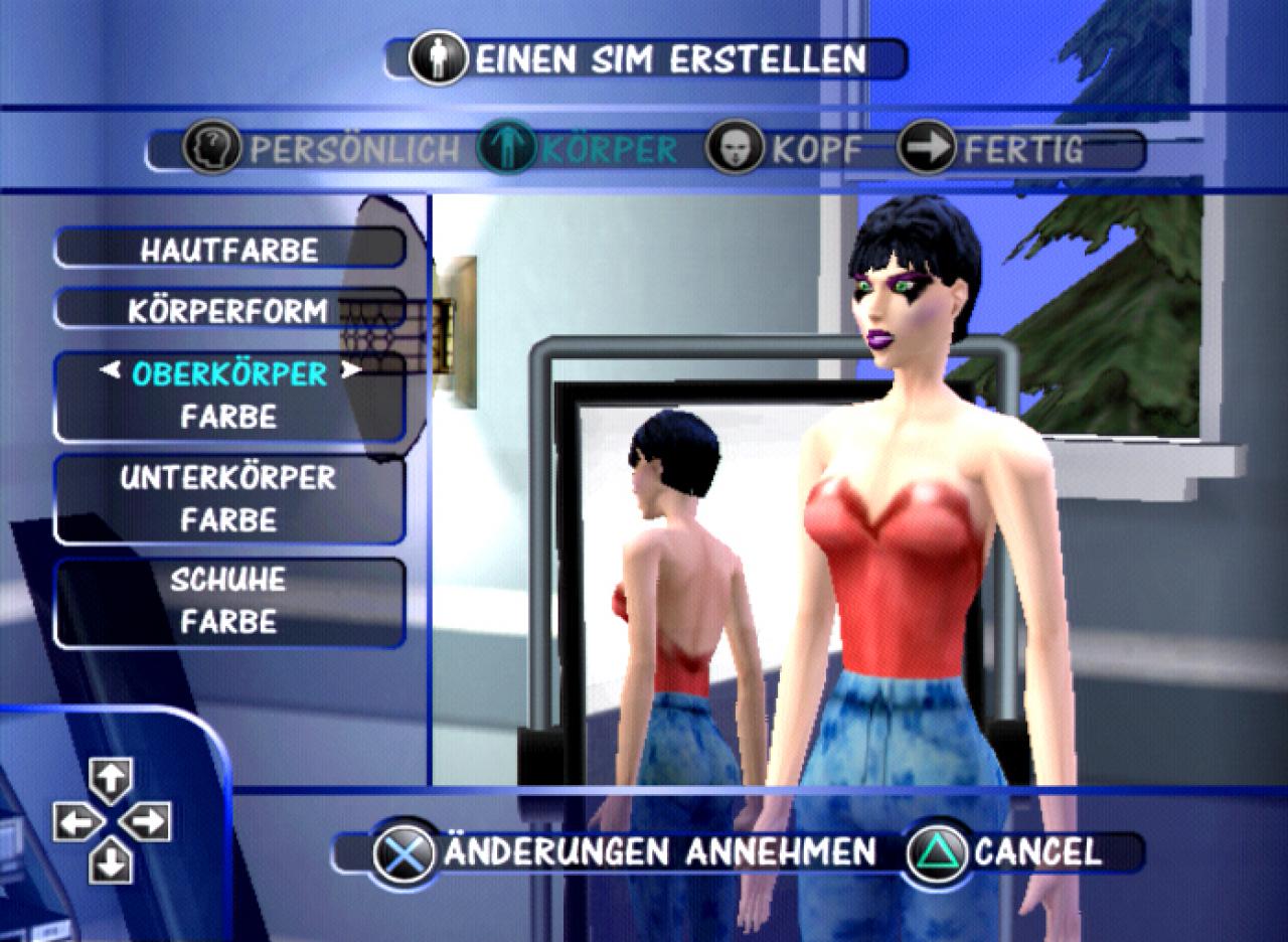 [17/12/2002] Anders als im PC-Original dürfen Sie Ihr Alter Ego haarklein modifizieren.