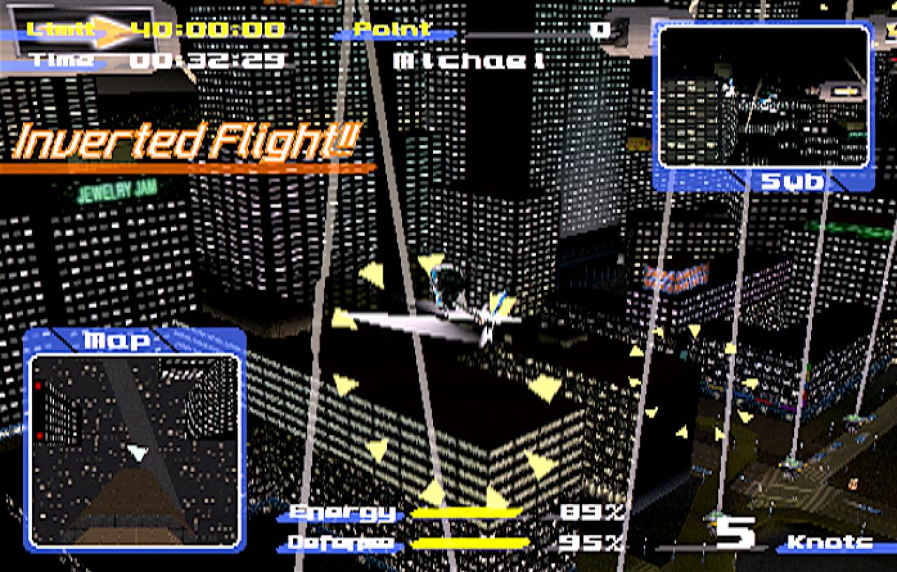 [20/12/2002] Wenn schon die Grafik nix taugt, dann doch zumindest unsere Heli-Beherrschung.