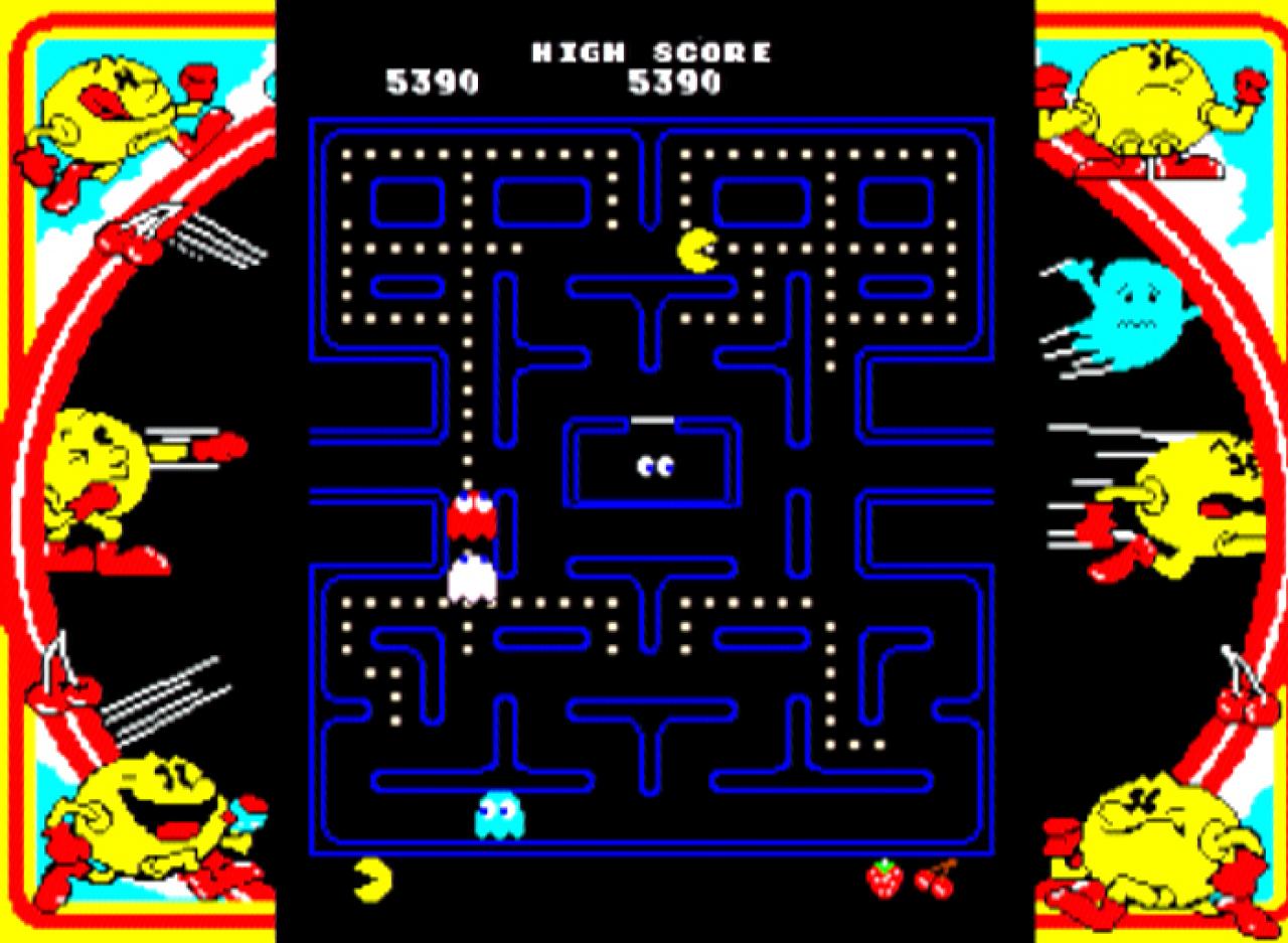 [17/03/2003] Sie können die Originalversionen von Pac-Man freispielen.