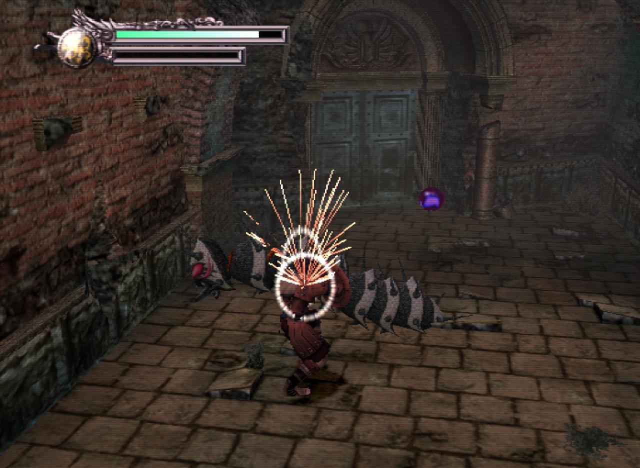[20/05/2003] Der Diskarmor kann auch für defensive Aktionen genutzt werden.