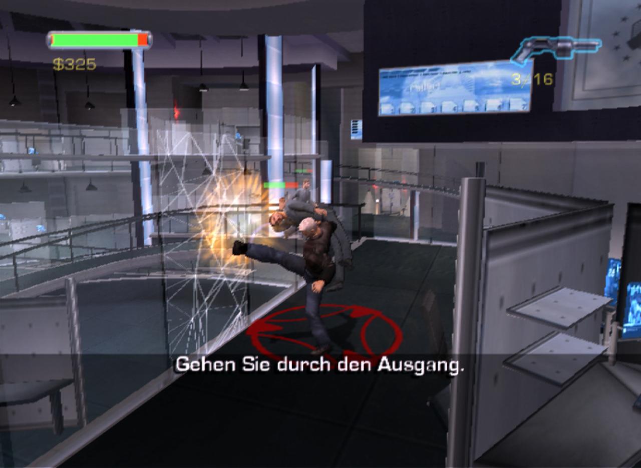 [20/05/2003] Günstig positionierte Scheiben laden zum Durchschmeißen ein.