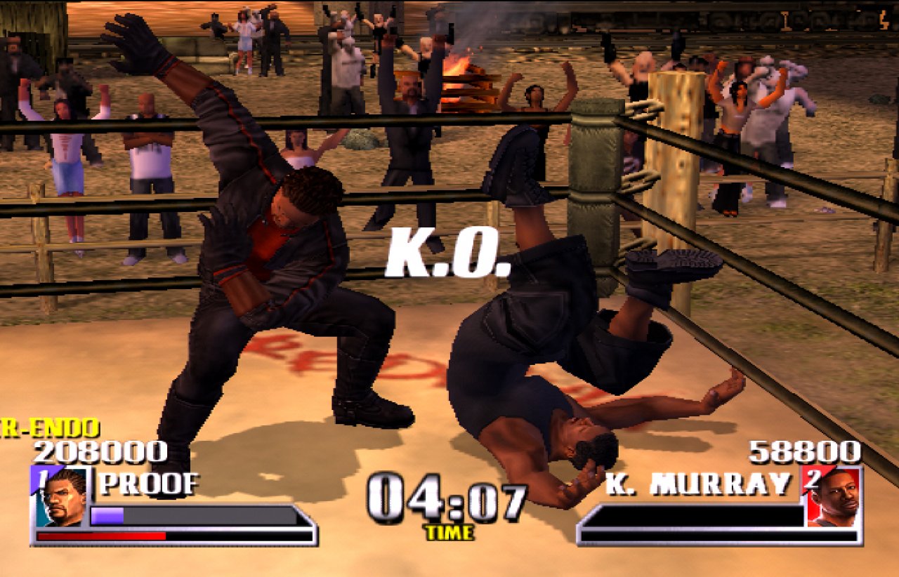 [30/05/2003]  oder Sie wenden einen Finishing Move an wenn Ihr Gegner nur noch wenig Energie hat.