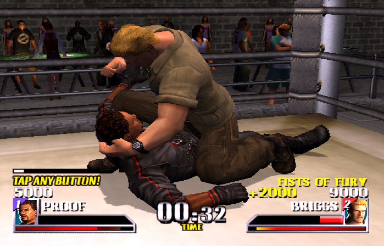 [30/05/2003] Wir fragen uns ernsthaft, ob Brad Pitt nicht in diesem Moment Def Jam Vendetta spielt?