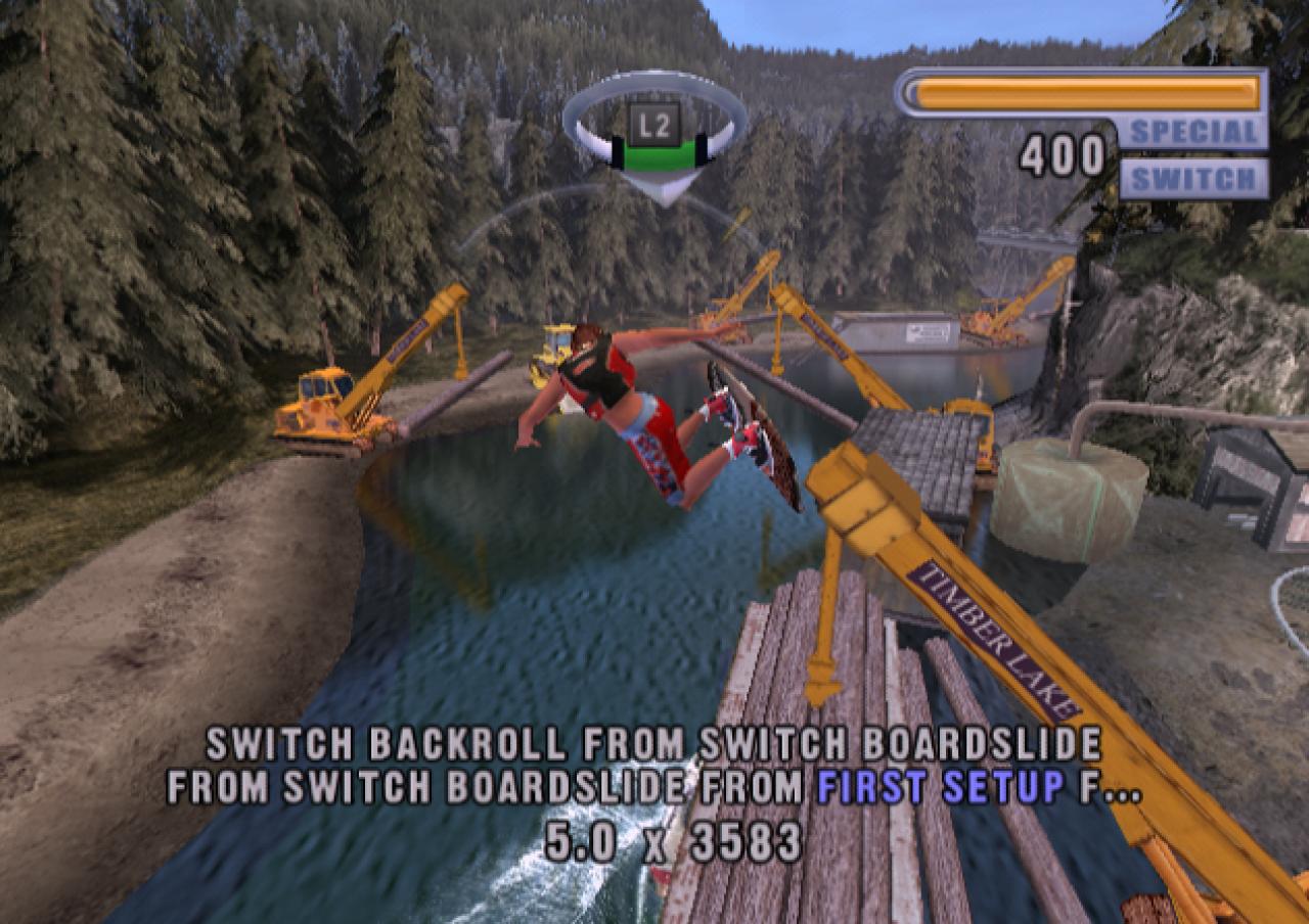[02/06/2003] Wer bei Tricks die Leine loslässt, sackt noch mehr Punkte ein.
