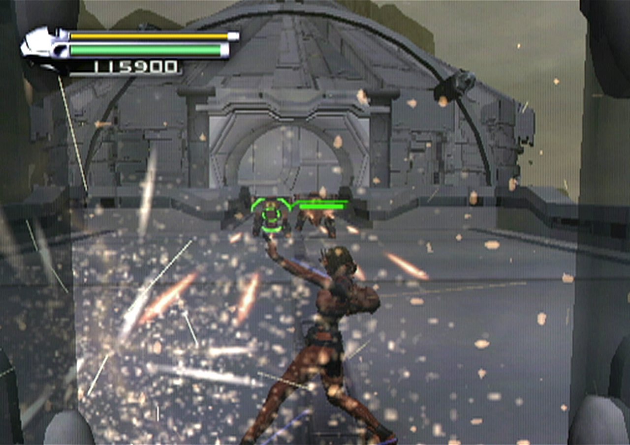 [07/07/2003] Die Partikeleffekte im Spiel sehen spektakulär aus.