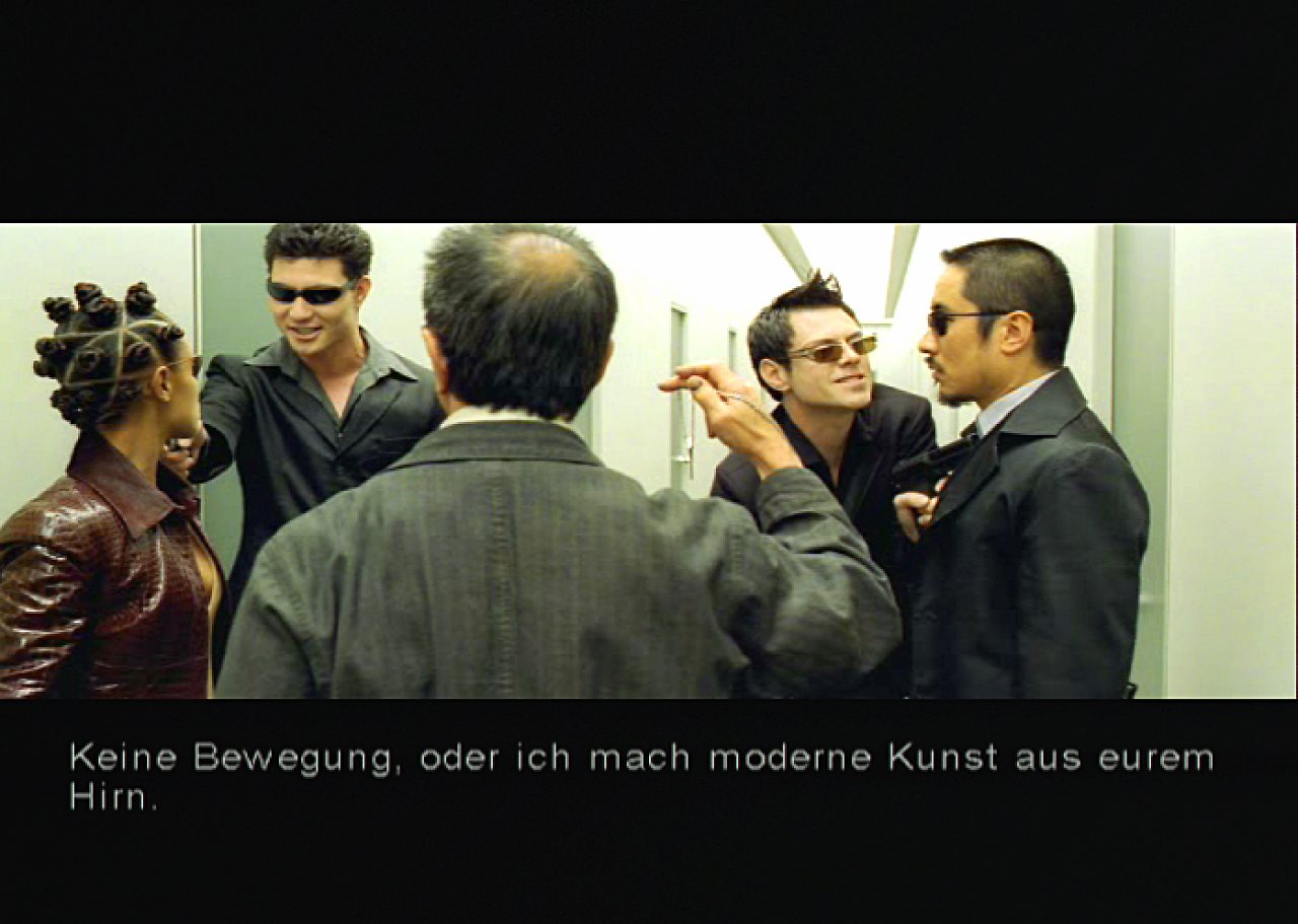 [07/07/2003] Ob diese jungen Männer wirklich was von Kunst verstehen, ist fraglich. 