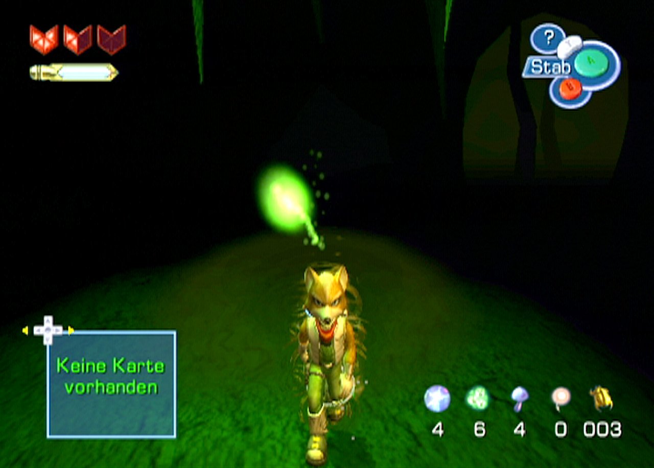[16/07/2003] In einigen Spielabschnitten kommt ihr nur mit einer Laterne samt Flimmerfliegen weiter.