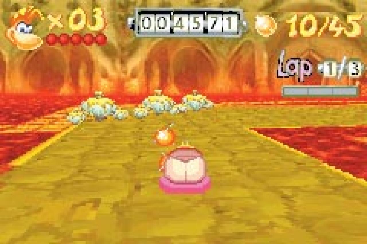 [27/07/2003] Bei den Mini-Games verfügen die Autoscooter über ein wirklich beachtliches Tempo.