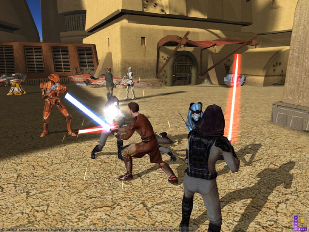 [30/07/2003] Star Wars: Knight of the Old Republic - Das Open-World-RPG überließ dem Spieler die Wahl - Jedi oder dunkler Sith-Lord. Eines der besten Star Wars-Spiele aller Zeiten.