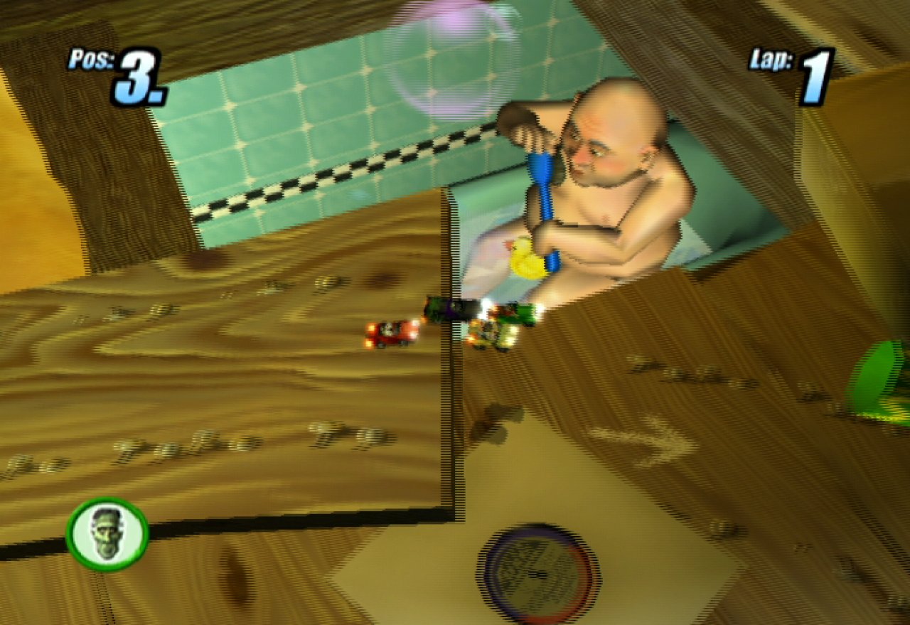 [24/07/2003] Interessante Einblicke kriegt man bei diesem Funracer zu sehen.