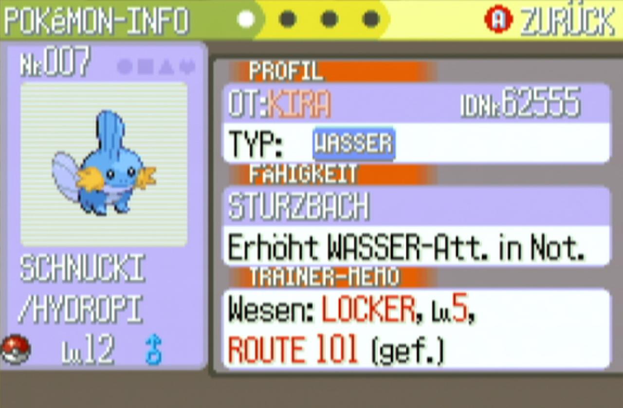 [20/08/2003] Um genauere Infos über eure Pokémon zu erhalten, seht einfach den Bericht ein.
