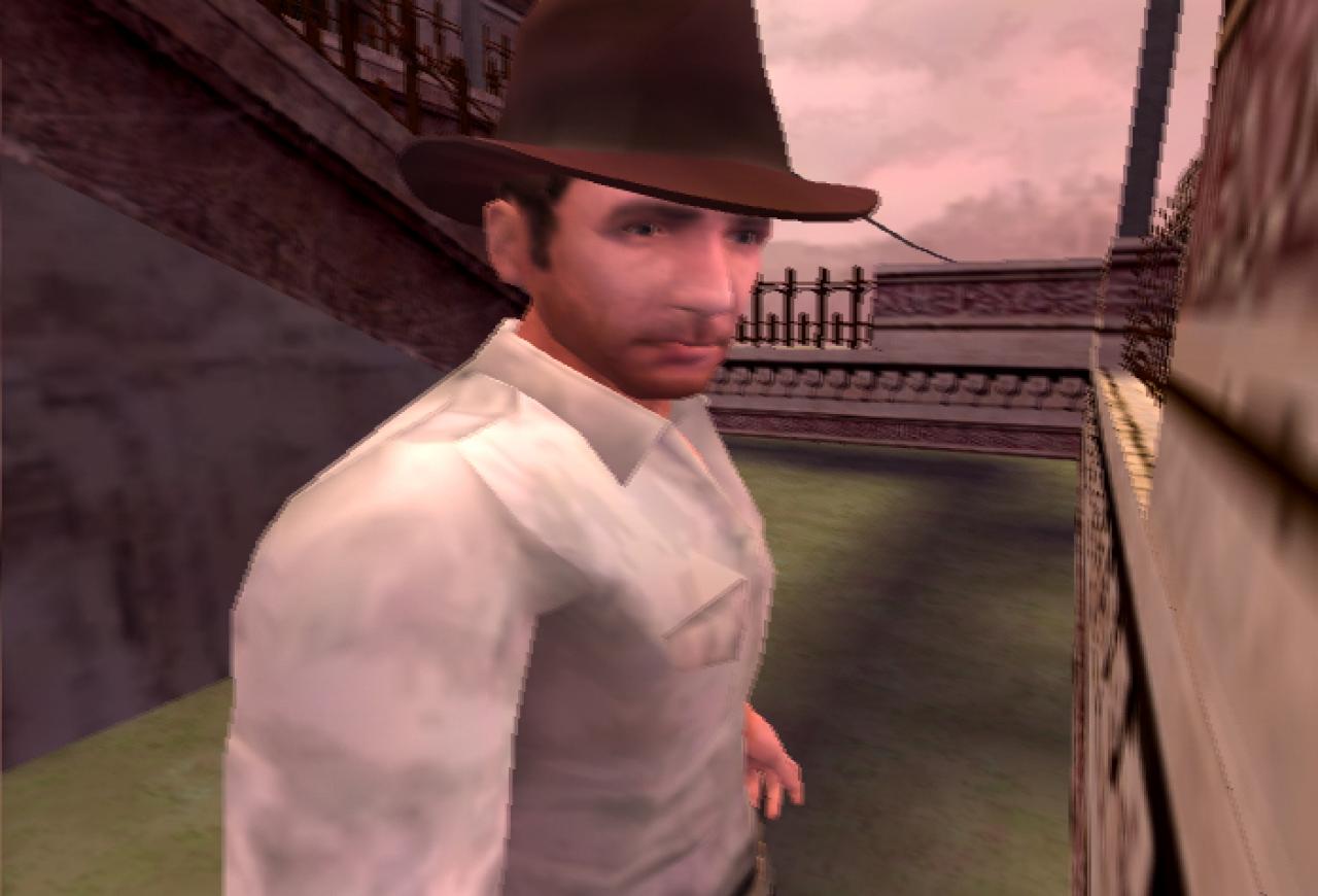 [20/08/2003] Nicht ganz Harrison Ford, aber doch klar als Dr. Jones zu erkennen.