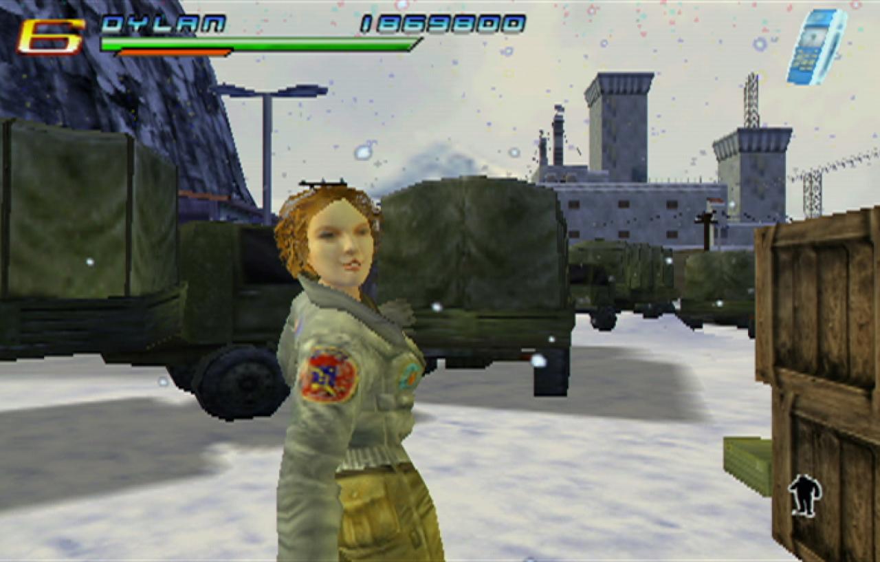 [29/09/2003] In jeder Mission warten die Mädels mit einem anderen Outfit auf.