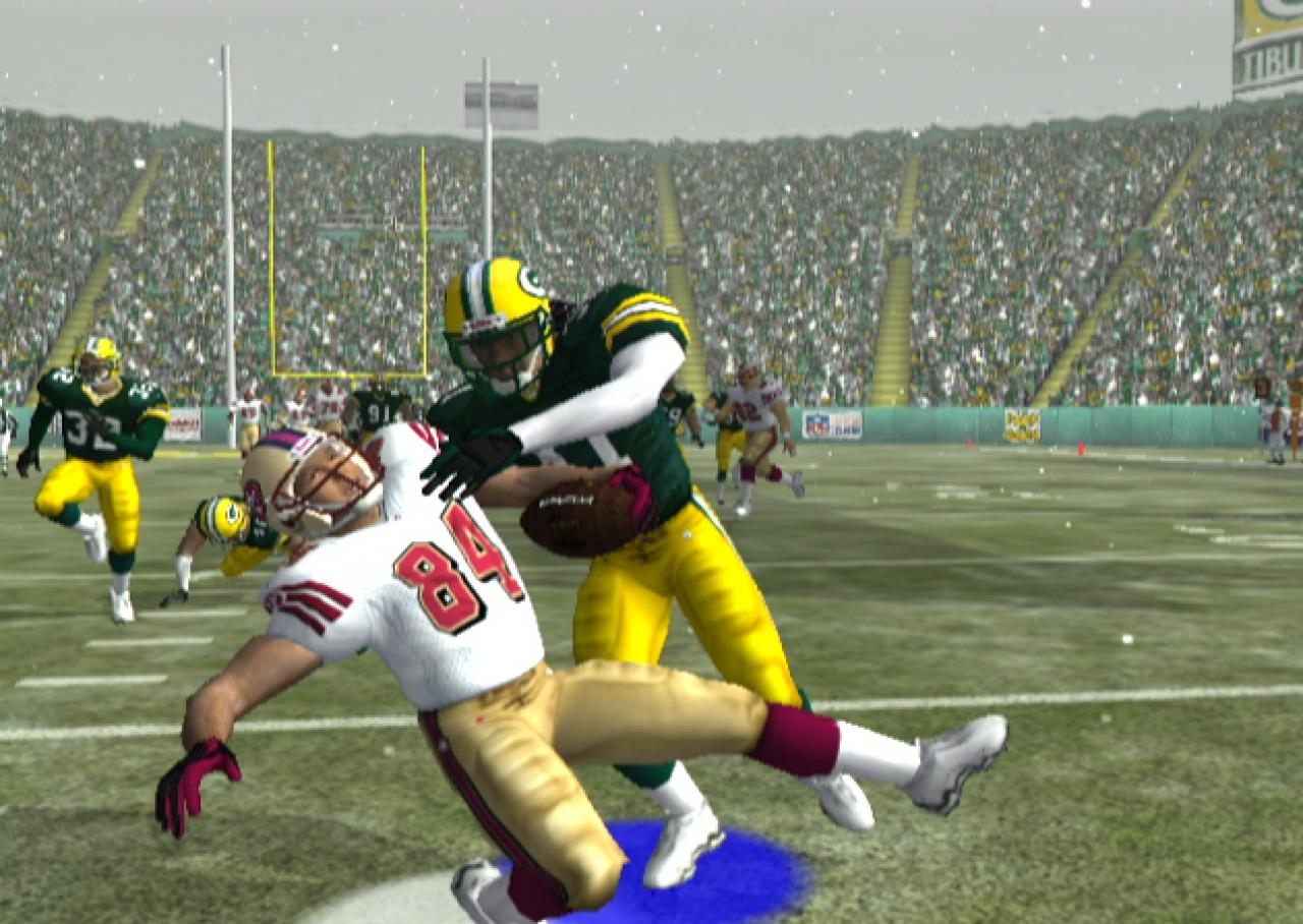 [14/10/2003] Dieses Tackling ist noch harmlos.