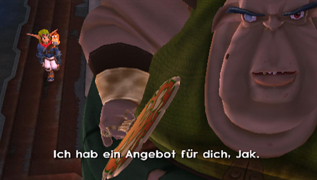 [14/10/2003] Der Mundgeruch des Ganoven muss laut Daxter unerträglich sein. Aber was weiß Daxter schon.