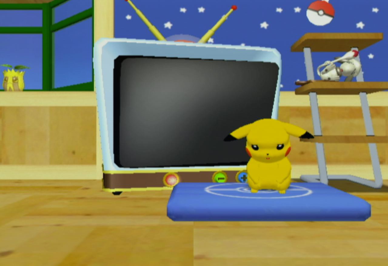 [01/10/2003] Schaltet ihr den Fernseher aus, lässt Pikachu traurig die Öhrchen hängen. Die Animationen des putzigen Hauptdarstellers sind wirklich klasse!