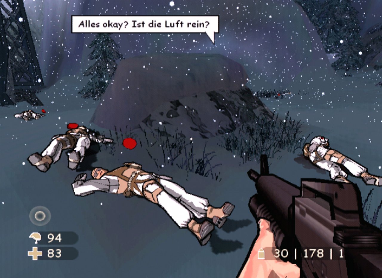 [12/11/2003] Die Luft ist wieder so rein wie ein frisch gepuderter Babypopo.