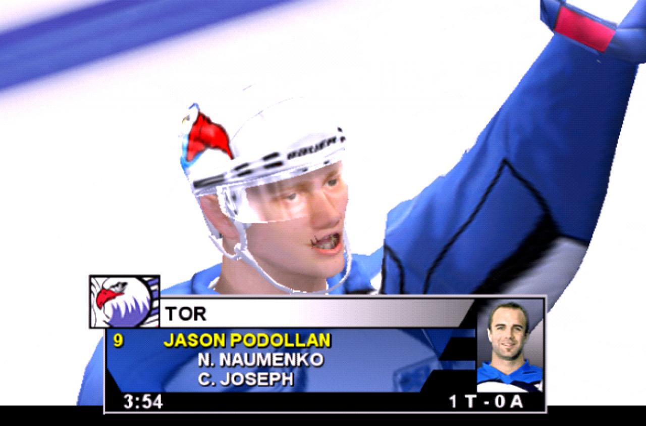 [10/11/2003] Jason hat allen Grund zum Jubeln. 