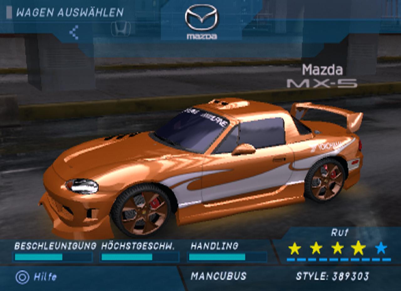[02/12/2003] Einen MX-5 erkennt man hier nicht mehr auf Anhieb.