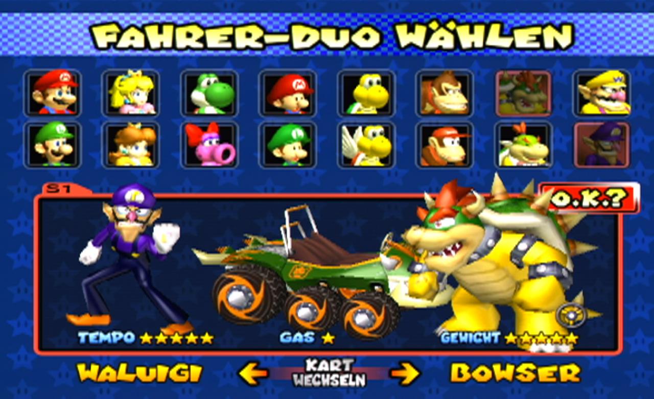 [10/12/2003] Jedes Kart und jeder Fahrer verfügt über eigene Stärken.