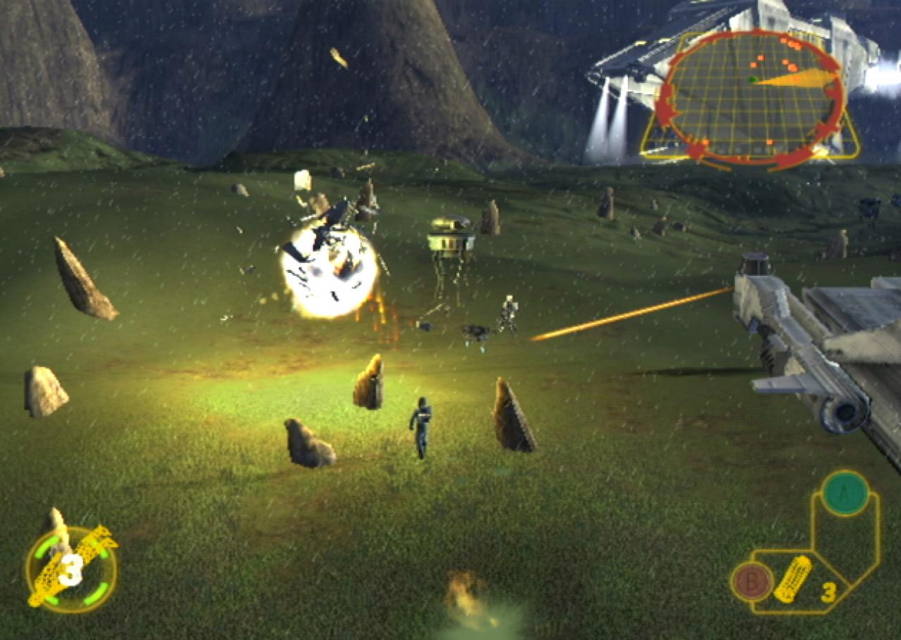 [17/12/2003] Auf Dantooine muss Luke diesen Gefangenentransporter stoppen und einen Überläufer retten. 