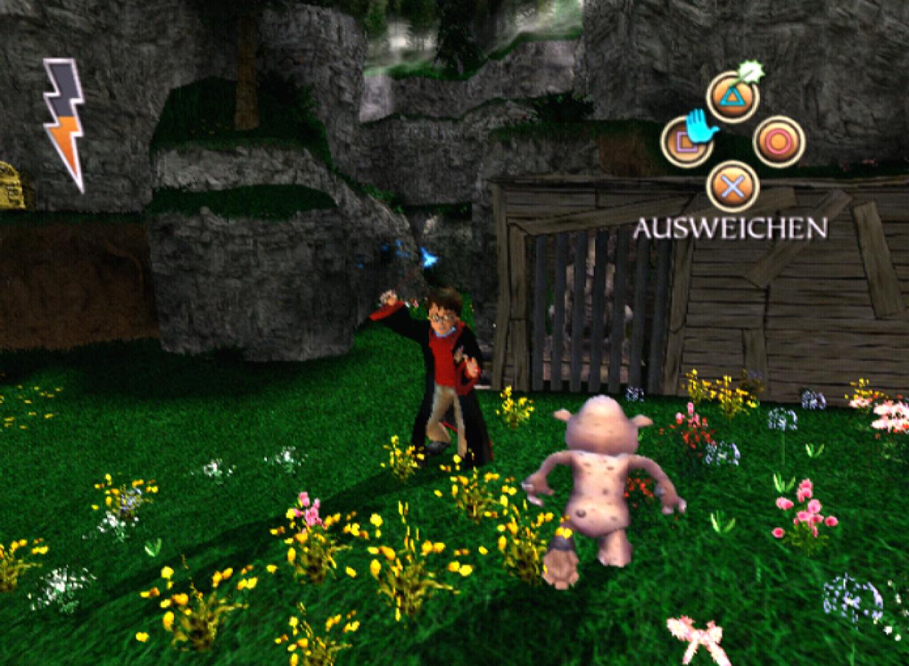 [18/12/2003] Hat Harry alle Goblins besiegt, öffnet sich der Schuppen im Hintergrund.