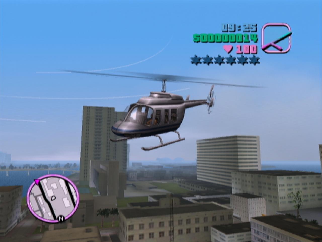 [15/12/2003] In Vice City warten auch diverse Fluggeräte darauf, geklaut zu werden.