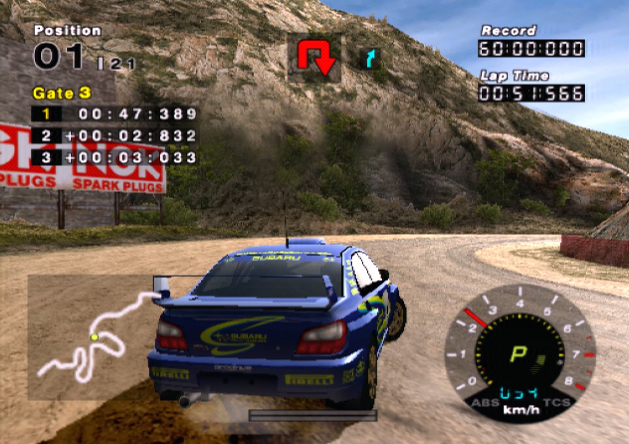 [09/01/2004] Rallyes sind die einzigen Rennen, bei denen Sie noch driften können und müssen.