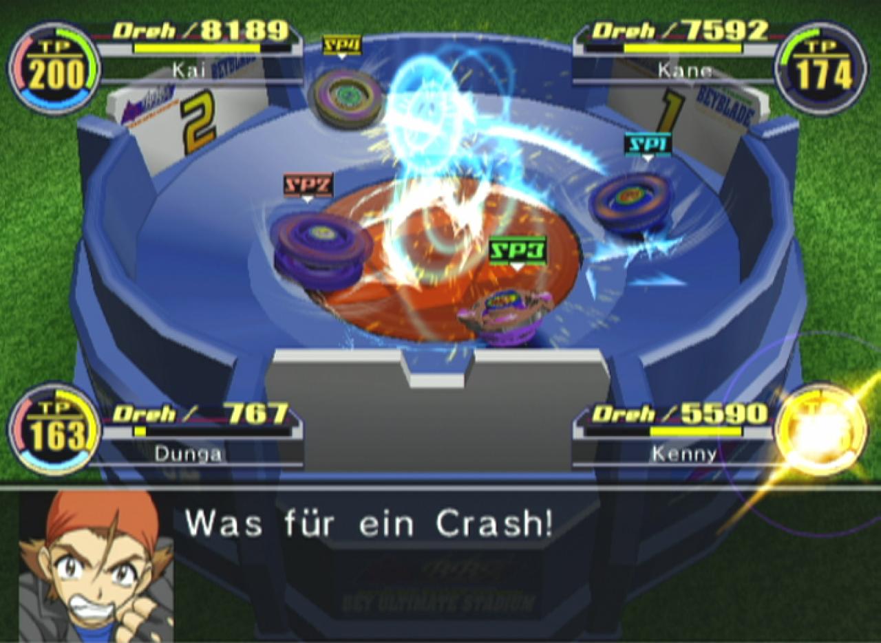 [13/01/2004] Bis zu vier Spieler können an den Kreiselschlachten teilnehmen.