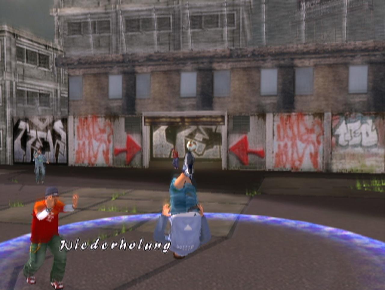 [27/01/2004] Beim Netzkiller wird der Ball mit Wucht ins Tor gehämmert.