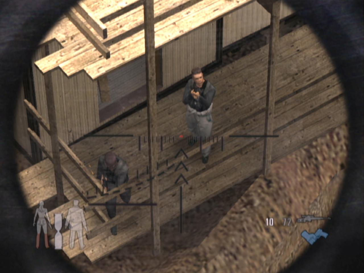 [19/01/2004] In der Rolle der reizenden Mona halten Sie Max Payne mit einem Scharfschützengewehr den Rücken frei.