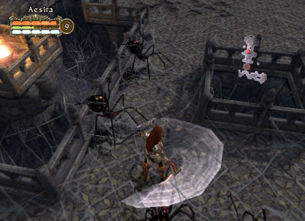[17/03/2004] Kein Action-RPG ohne widerliche Spinnengegner.
