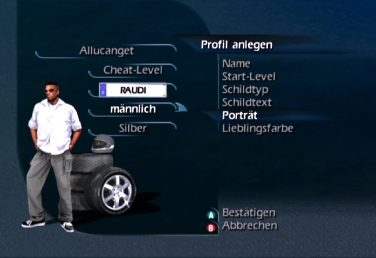 [09/03/2004] Die Fahrer sehen etwas steif aus.