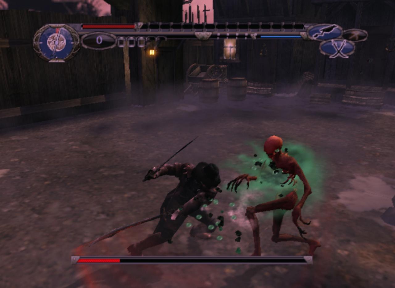 [28/04/2004] Dank der Krummschwerter macht Van Helsing kurzen Prozess mit Skeletten.