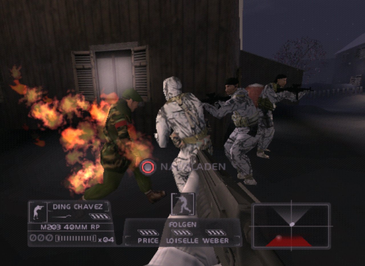 [10/05/2004] Die Gegner mit einer Phosphorgranate in Brand zu stecken, ist gemein, aber effektiv!