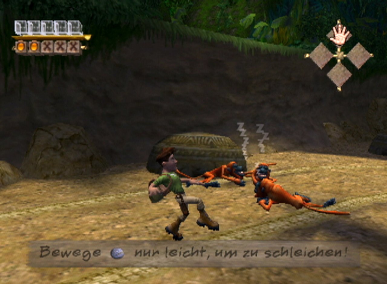 [06/05/2004] Beim Schleichen müsst ihr sehr vorsichtig sein.