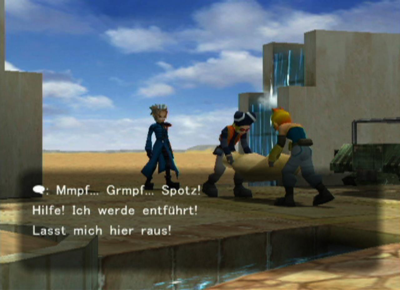 [02/06/2004] Nach einiger Zeit gesellt sich eine charmante Begleitung zu euch.