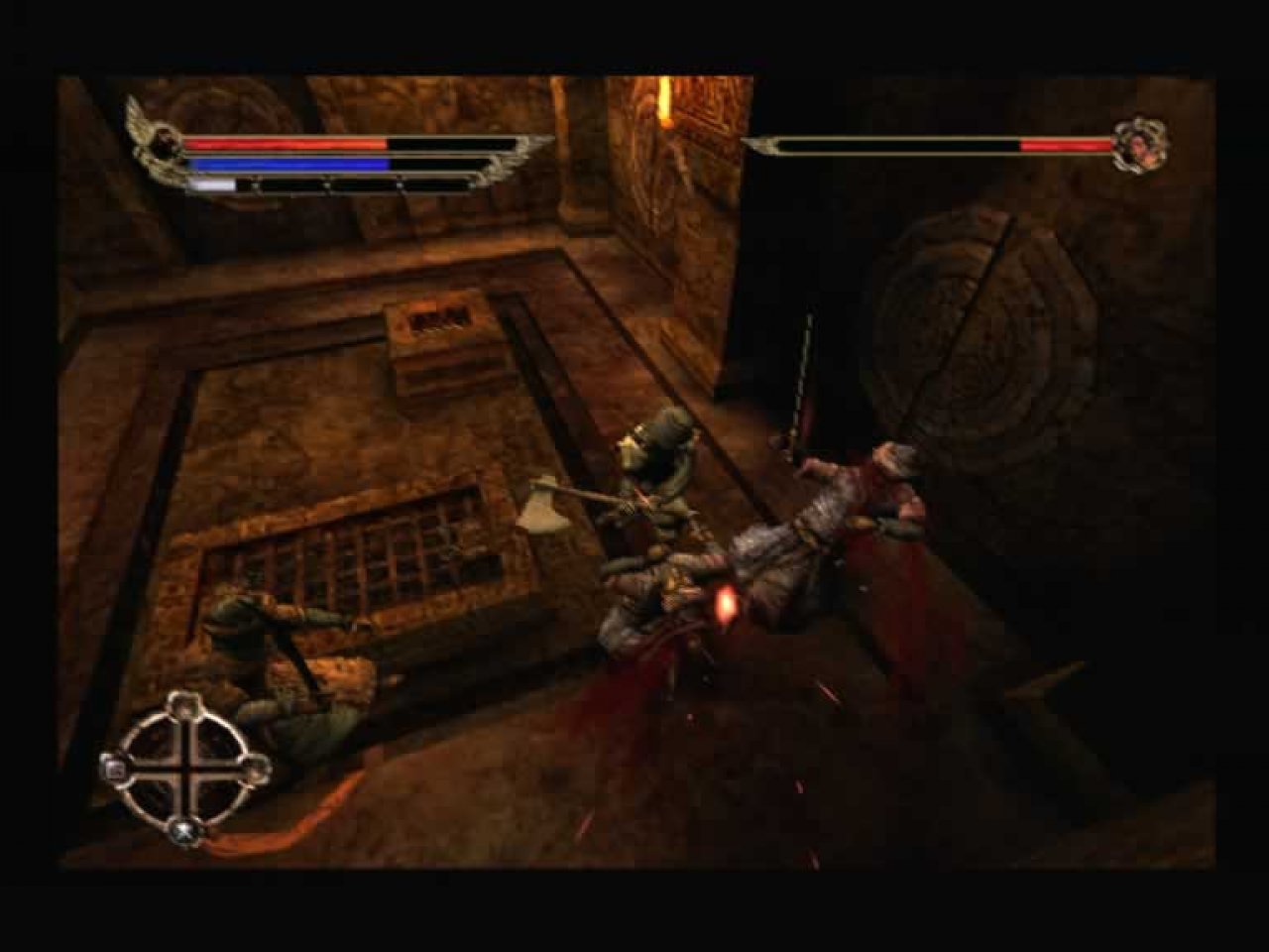[29/06/2004] Mit Blut ist Knights of the Temple recht freigiebig.
