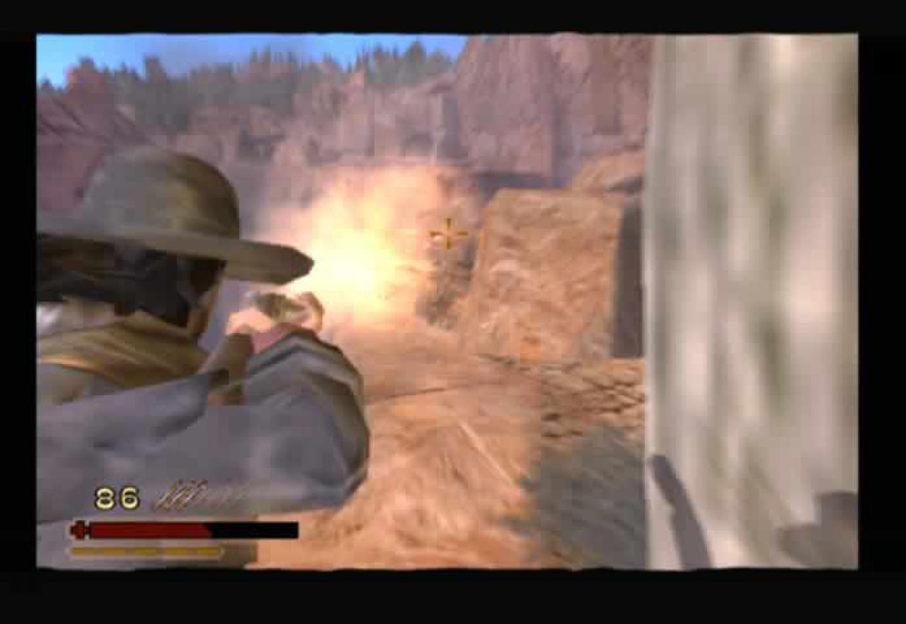 [23/06/2004] Auf größere Distanzen greift man zum Gewehr.