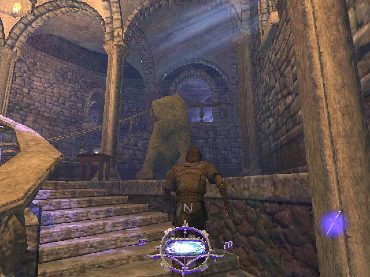 [04/06/2004] Thief: Deadly Shadows - Im Xbox 360-Schleichspiel dürft ihr euch ebenfalls lautlos durch die Schatten und düstere Verliese bewegen.