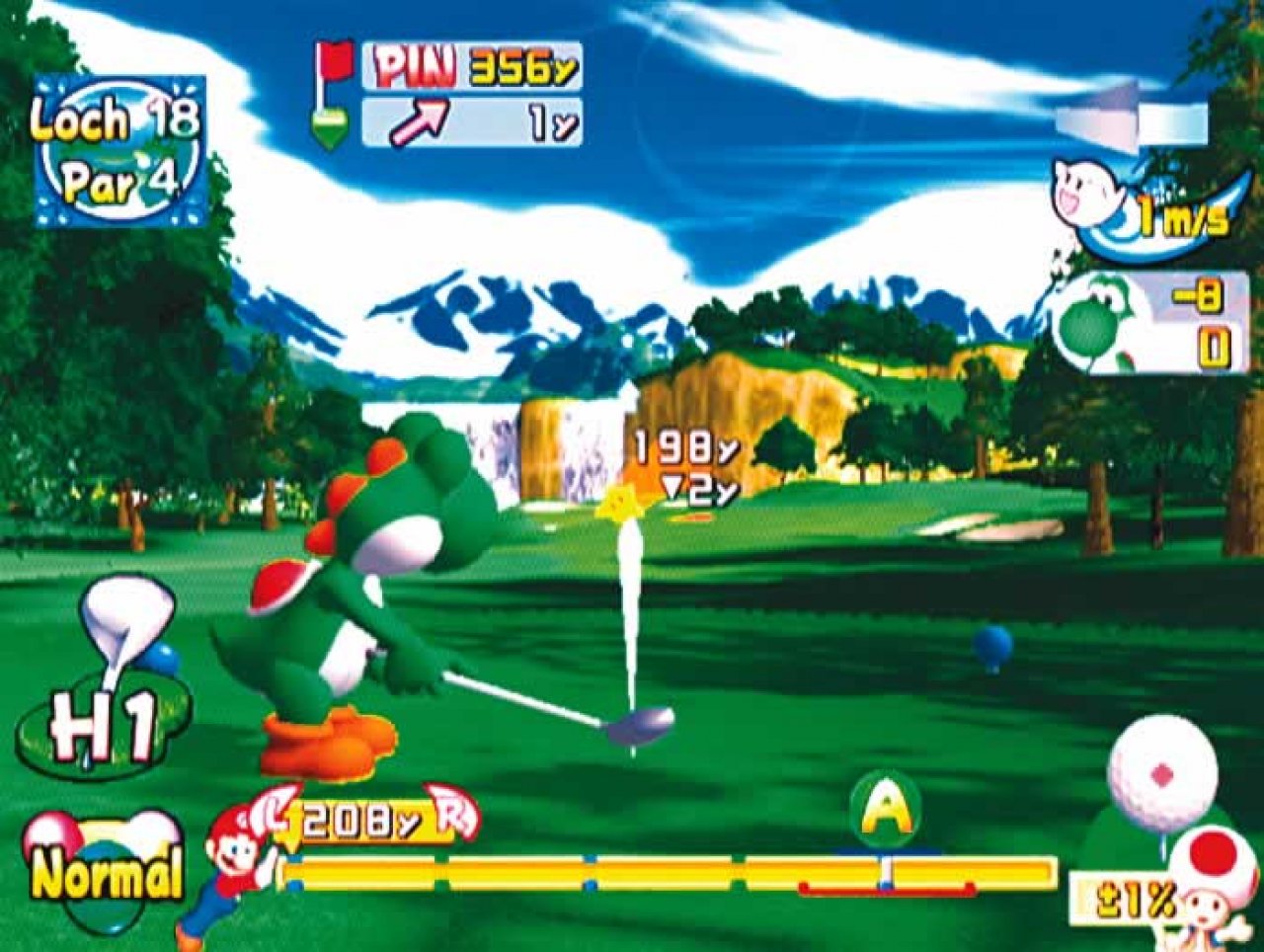 [30/06/2004] Bei dieser Landschaft macht das Golfen doppelt Spaß.