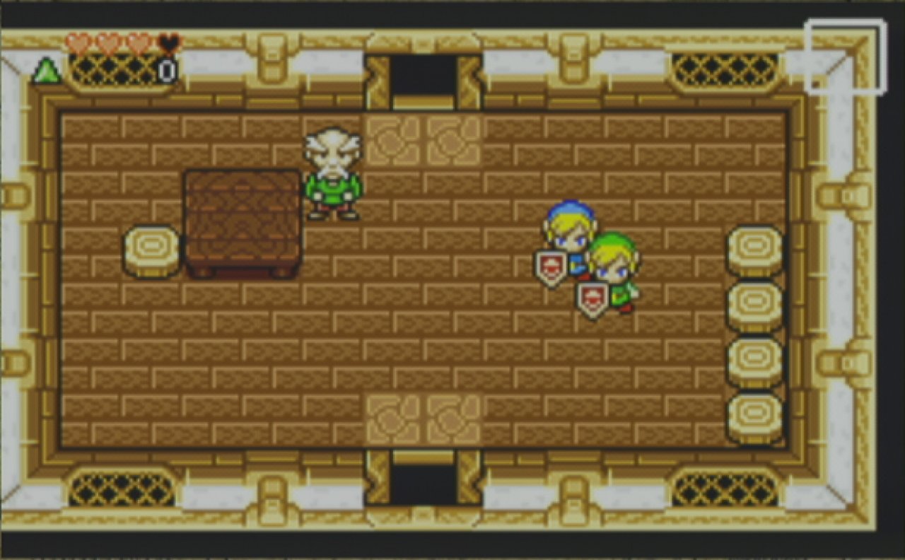 [06/06/2004] Spielerisch erinnert The Four Swords an A Link to the Past.